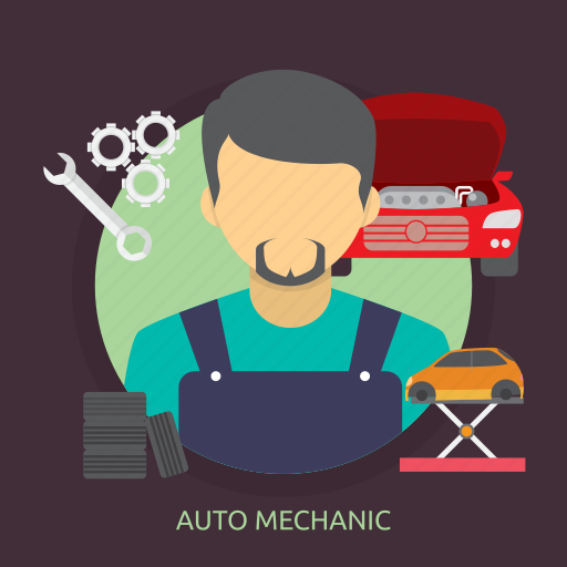 Auto, auto mechanic, automotive, mechanic, vehicle icon - Download on Iconfinder
