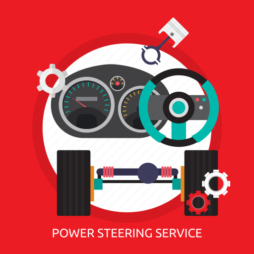 Part, power, power steering service, service, steering, steering car icon - Download on Iconfinder
