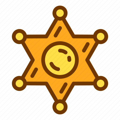 Badge, medal, police, sheriff, shield, veteran icon - Download on Iconfinder
