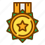 award, badge, honor, medal, shield, veteran 