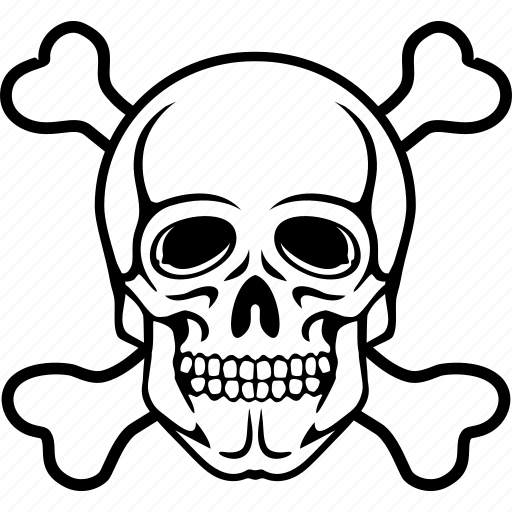 Head, secret, halloween, skeleton, danger, no entry, forbidden icon - Download on Iconfinder