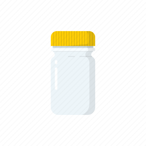 Bottle, drugs, jar, medicine, packaging, pills, vitamins icon - Download on Iconfinder