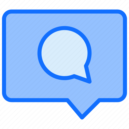 Chat, message, bubble, talk icon - Download on Iconfinder