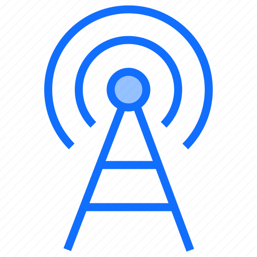 Broadcast, tower, antenna, satellite icon - Download on Iconfinder