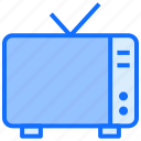 tv, screen, television, retro