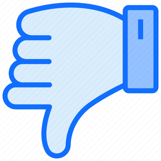 Dislike, thumb, down, bad icon - Download on Iconfinder