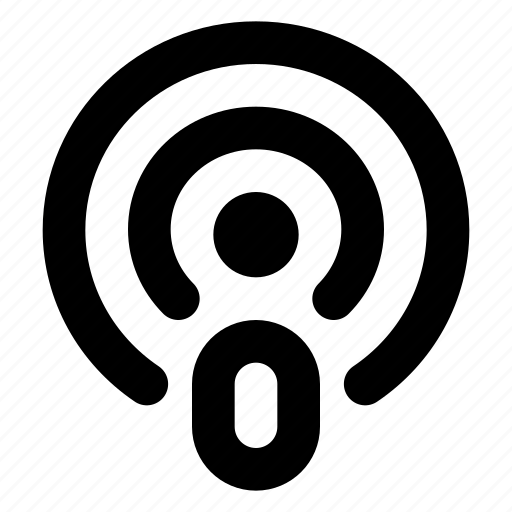 Podcast, internet, network, technology icon - Download on Iconfinder