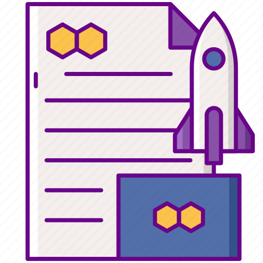 Brand, document, launch, rocket icon - Download on Iconfinder