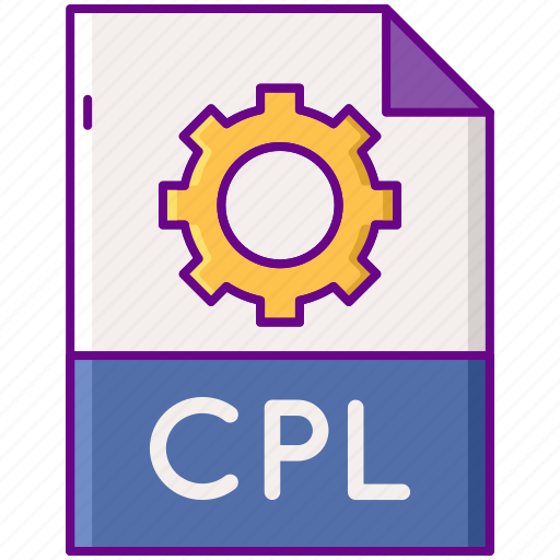 Cpl, document, gear icon - Download on Iconfinder