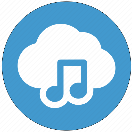 Cloud, cloud song, music, songs, sound, player icon - Download on Iconfinder