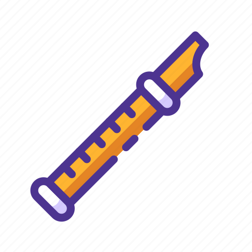 Flute, media, music, player icon - Download on Iconfinder