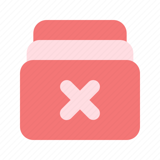 Unsubscribe, no, playlist, empty, library icon - Download on Iconfinder
