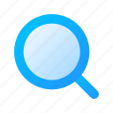 search, find, explore, zoom, magnifying, glass