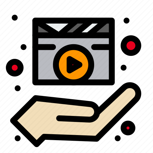 Director, film, hands, media, movie, player icon - Download on Iconfinder