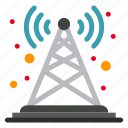 antenna, radio, signal, station, tower