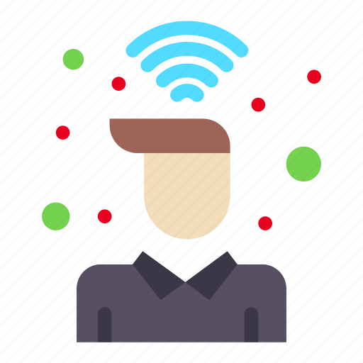 Desk, on, signal, user, wifi icon - Download on Iconfinder