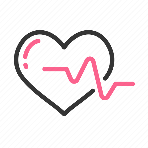 Heart, heart rate, heartbeat, medical, pulsation, pulse rate, throb icon - Download on Iconfinder