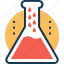 chemical, conical flask, flask, laboratory, research 