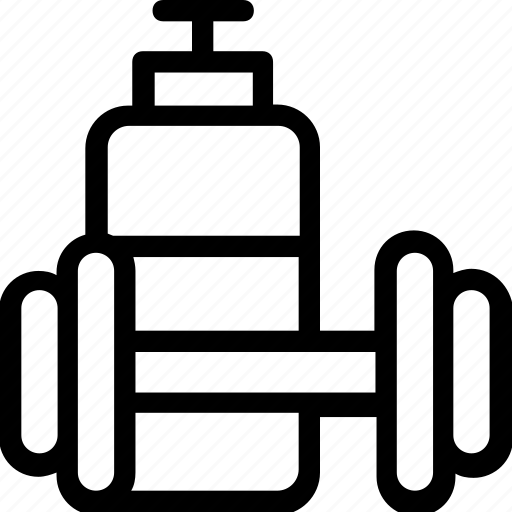 Barbell, bottle, dumbbell, fitness, water bottle icon - Download on Iconfinder