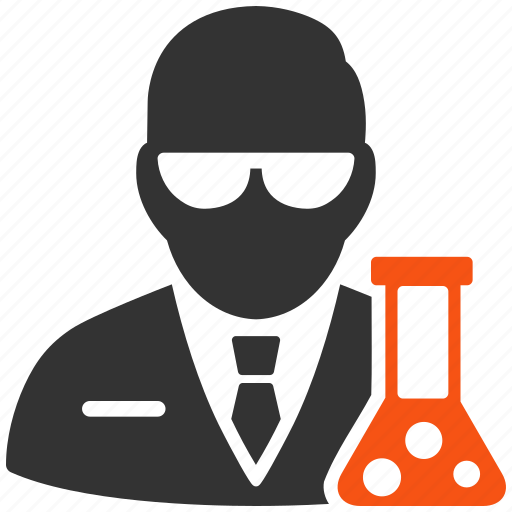 Scientist, chemical, chemistry, experiment, flask, laboratory, research icon - Download on Iconfinder