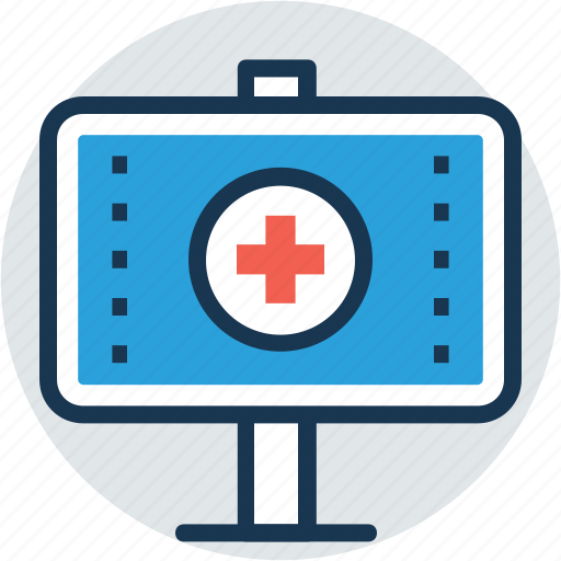 Health branding, healthcare, hospital sign, medical billboard, medical marketing icon - Download on Iconfinder