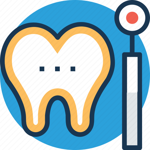 Dental care, dental check up, dental mirror, dentist, oral hygiene icon - Download on Iconfinder