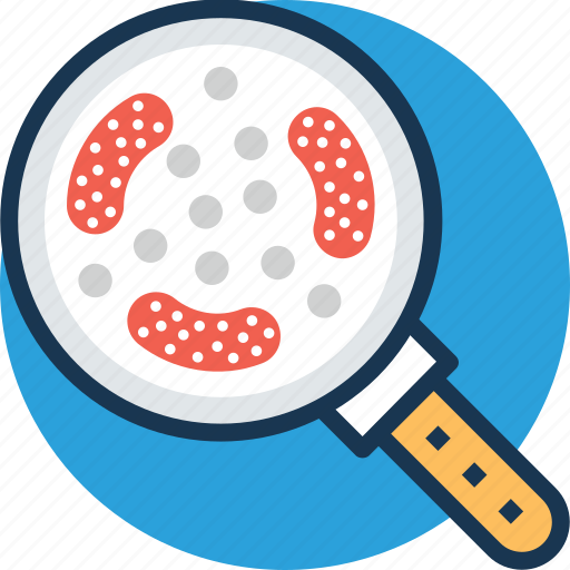 Germs research, microbial, microorganism, microscopic bacteria, virus icon - Download on Iconfinder