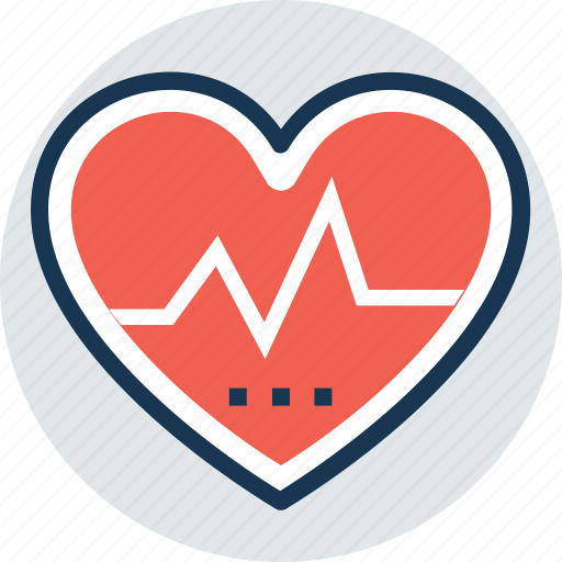 Cardiogram, cardiography, heart beat, pulsation, pulse rate icon - Download on Iconfinder