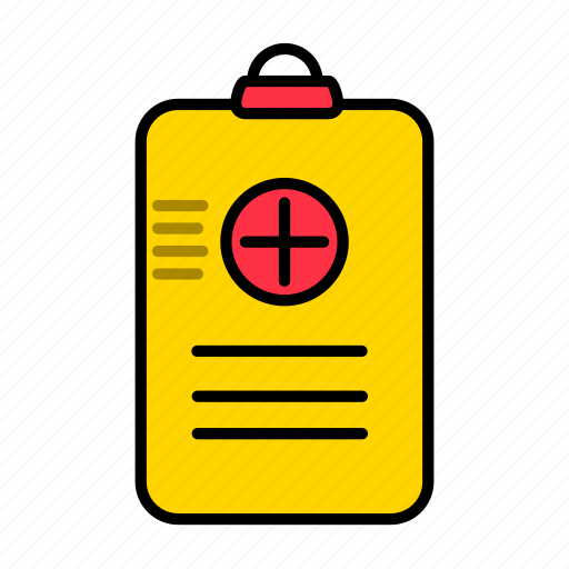 Medical, chart, clipboard, doctor, medical clipboard, record, report icon - Download on Iconfinder