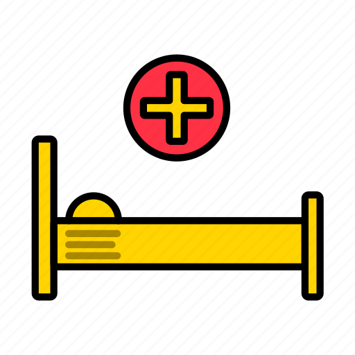 Medical, bed, bed rest patient, beds, healthcare, hospital, patient icon - Download on Iconfinder