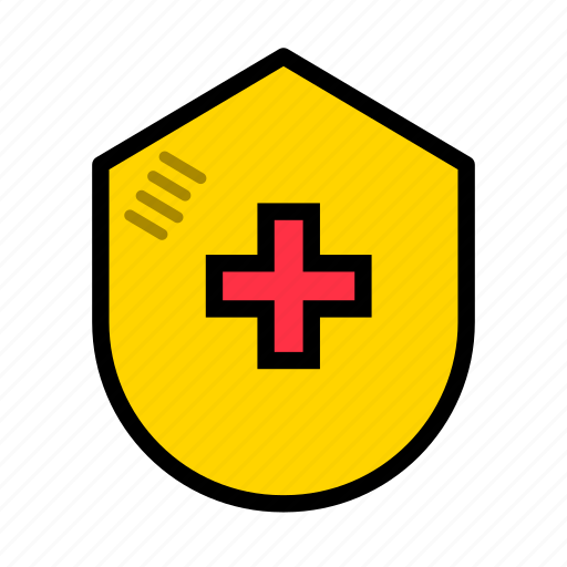Hospital, medical, protection, safe, secure, security, shield icon - Download on Iconfinder