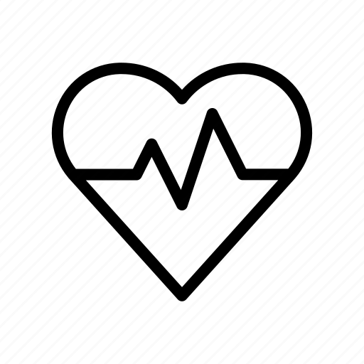 Cardiogram, heart, heartbeat, pulse icon - Download on Iconfinder