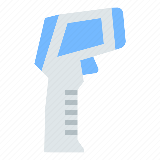 Thermometer, gun, temperature, hot, celcius, coronavirus icon - Download on Iconfinder