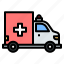 ambulance, emergency, transportation, healthcare, medical, car 