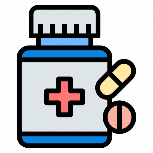 Medicine, drugs, pills, medical, pharmacy, bottle icon - Download on Iconfinder
