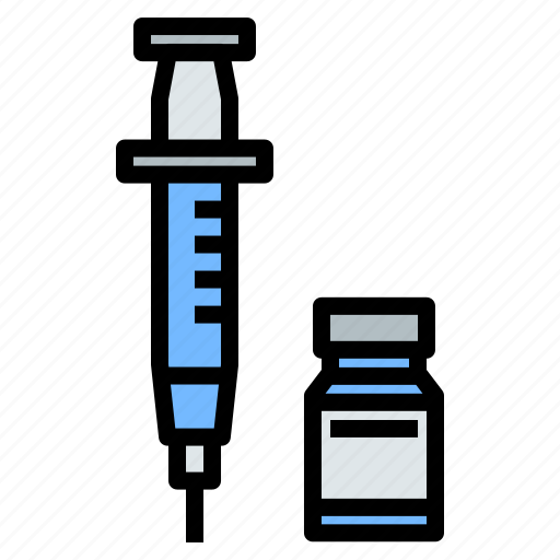 Vaccine, syringe, injection, vaccination, medical, medication icon - Download on Iconfinder