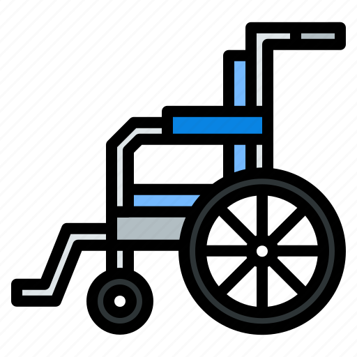 Wheelchair, handicap, disabled, disability, patient, hospital icon - Download on Iconfinder