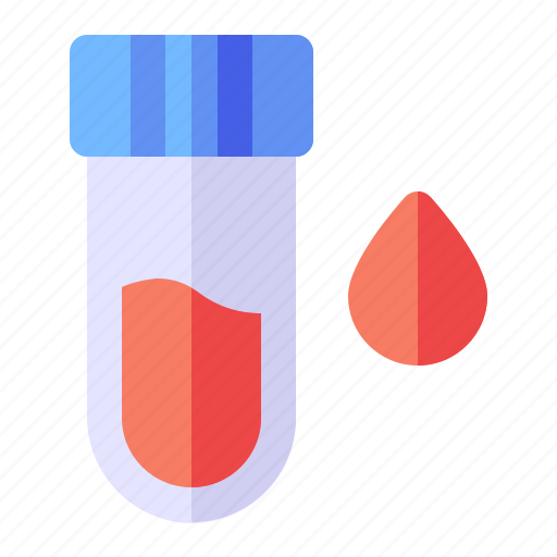 Blood test, tube, exam, test icon - Download on Iconfinder