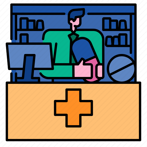 Pharmacy, medicine, pharmacist, health, drugstore, medical, drug icon - Download on Iconfinder