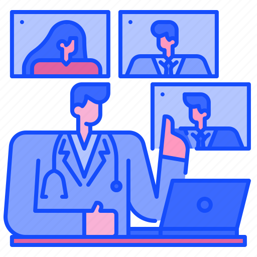 Conference, medical, doctor, healthcare, professional, health, meeting icon - Download on Iconfinder