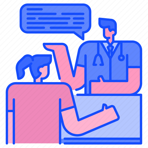 Doctor, consultation, health, medical, medicine, patient icon - Download on Iconfinder