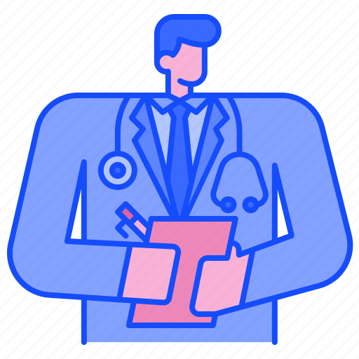 Doctor, physician, medical, health, stethoscope, hospital, professional icon - Download on Iconfinder