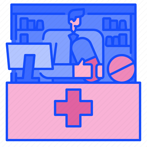 Pharmacy, medicine, pharmacist, drugstore, medical, drug, pharmaceutical icon - Download on Iconfinder