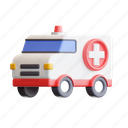 ambulance, car, hospital, emergency, vehicle, paramedic