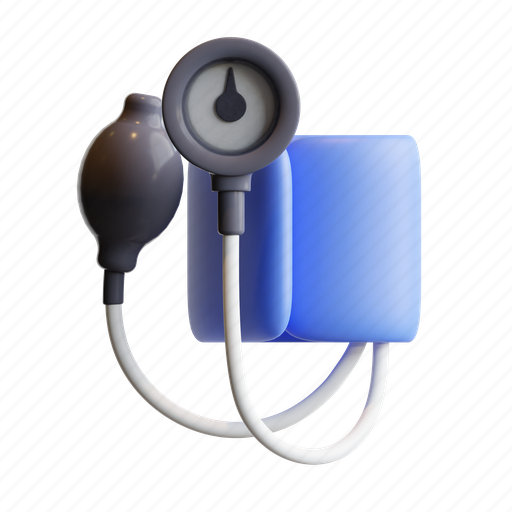 Blood, pressure, medical, health, pulse, heart 3D illustration - Download on Iconfinder