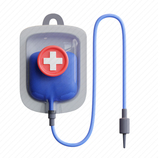 Infusion, medical, healthcare, intravenous, therapy, medicine, hospital 3D illustration - Download on Iconfinder