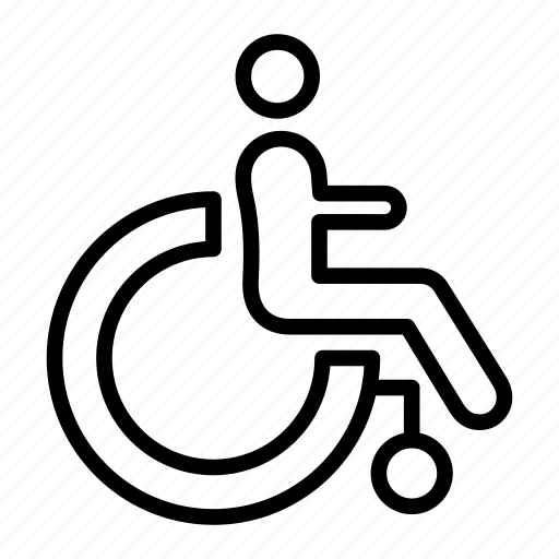 Accessibility, accessible, disability, person, wheelchair icon - Download on Iconfinder