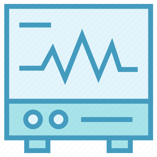 Ecg, health, heartbeat screen, lifeline, machine, medical, monitor icon - Download on Iconfinder