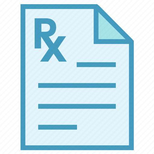 Health, medical, prescription, recipe, rx icon - Download on Iconfinder