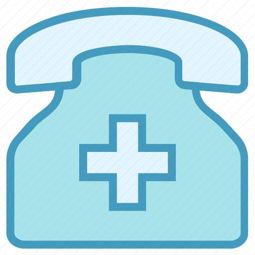 Clinic, hospital, phone, telephone icon - Download on Iconfinder